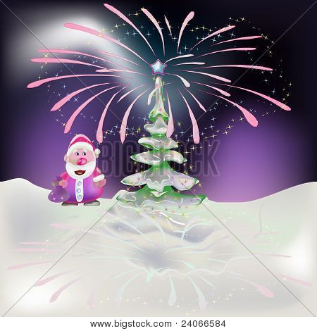 Año nuevo en el Polo Norte