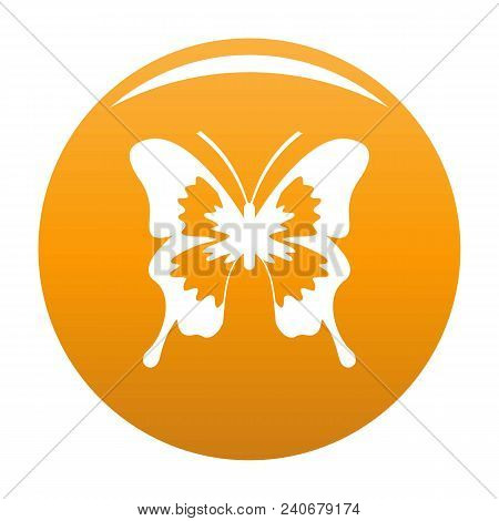 Mahaon Icon. Simple Illustration Of Mahaon Vector Icon For Any Design Orange