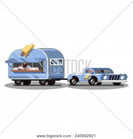 Ice Cream Truck Images, Illustrations, Vectors - Ice Cream Truck Stock