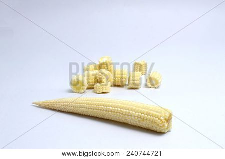 Baby Cornis Vegetable Organic Food Ingredients Can Be Used For Cooking.
