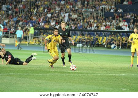 Partita di calcio FC Metalist Vs Pfc Luzenac