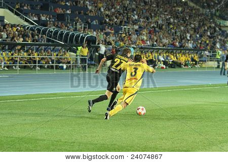 Partita di calcio FC Metalist Vs Pfc Luzenac
