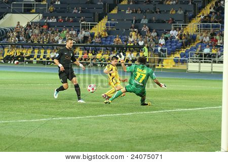 Partita di calcio FC Metalist Vs Pfc Luzenac