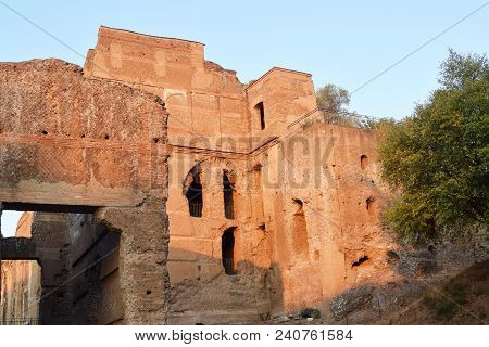 The Ruins And Remains Of An Ancient Roman City Of Lazio - Italy 222