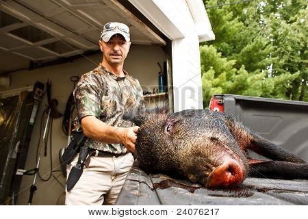 Wildschwein-Mann-Talk