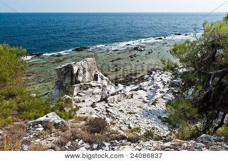 ฝั่ง Thassos ประเทศกรีซ
