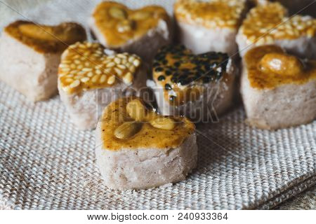 Homemade Healthy Thai Cerial Cookies Sometime Called Singapore Cookies Or Singapore Biscuits