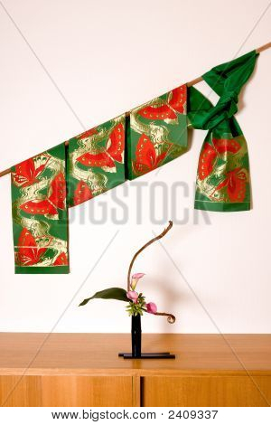 Japon Obi ve Ikebana