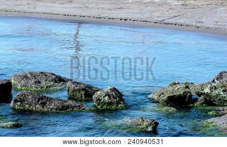 Rocks In The Water. Beautiful Rocks In The Sea