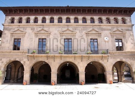 Poble Espanyol, spanisches Dorf in Barcelona, Spanien