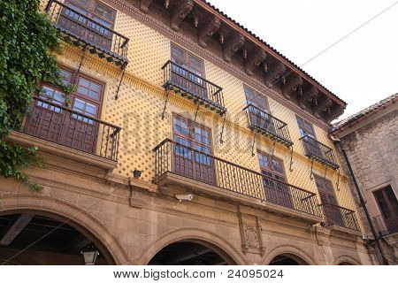 Poble Espanyol, spanischen Dorf In Barcelona, Spanien