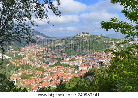 Kutahya, Turkey - Kutahya skyline in springtime