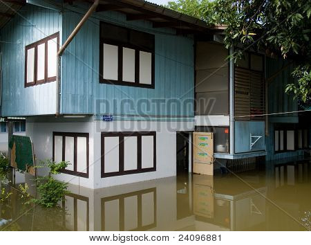 2011 Ayuttaya, 태국 우기