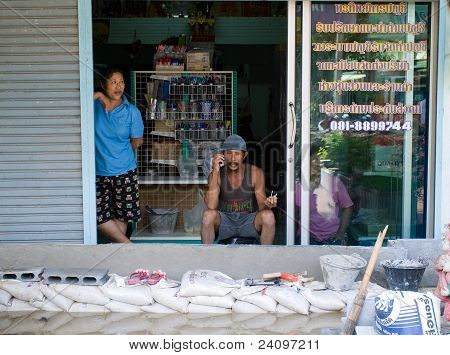2011 Ayuttaya, 태국 우기