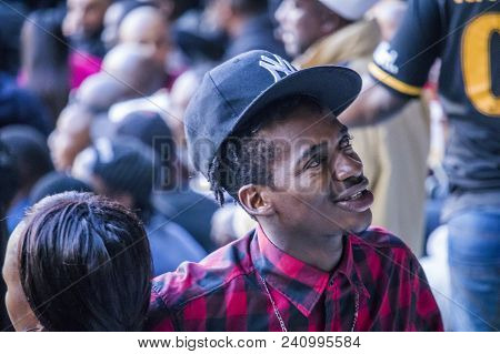 Cape Town, South Africa, 12 May 2018 - Diverse South African Football Supporter During Psl Football 