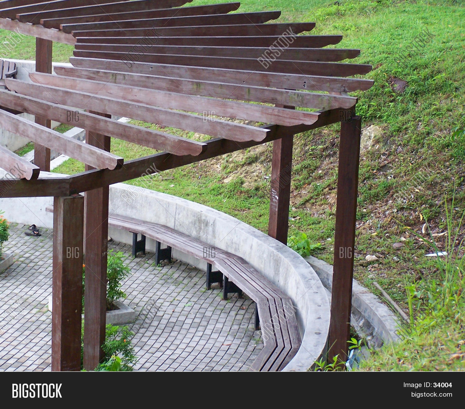 Wooden Kiosk Image & Photo (Free Trial) | Bigstock