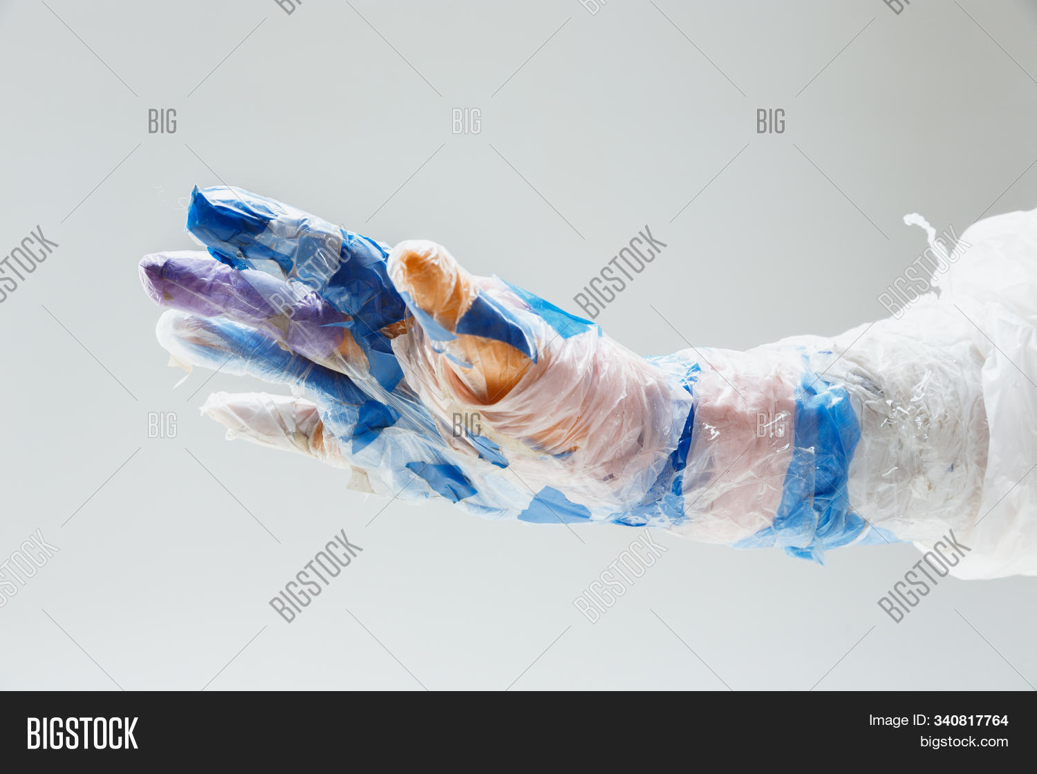 Big Plastic Hand Made Image & Photo (Free Trial) Bigstock