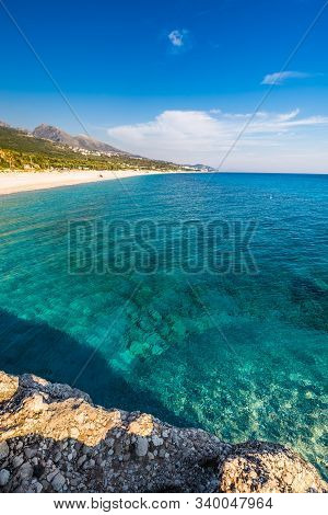 Empty Dhermi Beach - Dhermi, Himare, Albania