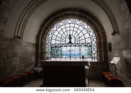 September 14, 2019. Jerusalem, Israel. View From The Window Of The Roman Catholic Church Dominus Fle