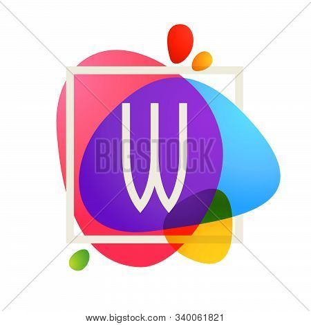 W Letter Logo Square Vector & Photo (Free Trial) | Bigstock