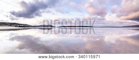 Narin Strand Is A Beautiful Large Blue Flag Beach In Portnoo, County Donegal In Ireland
