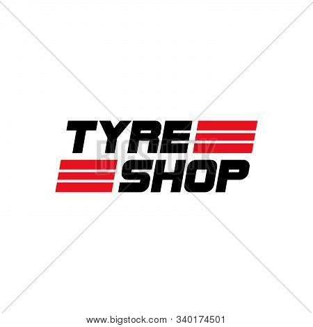 Tire Shop Logo Template. Tire Icon Vector Illustration.