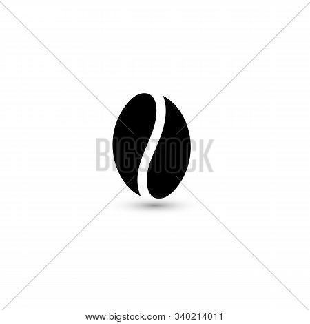 Coffee Seed Sign. Vector Illustration. Icon. Stylized Isolated Logos Coffee Logo. Coffee Logo.