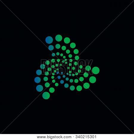 Abstract Logo. Vector Logo. Green Logo. Circle Logo. Chemistry Logo. Best Logo. Bubbles Logo. Balloo
