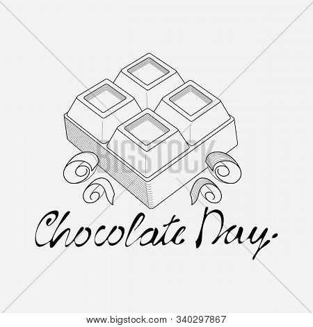 International Chocolate Day Icon Line Element. Vector Illustration Of International Chocolate Day Ic