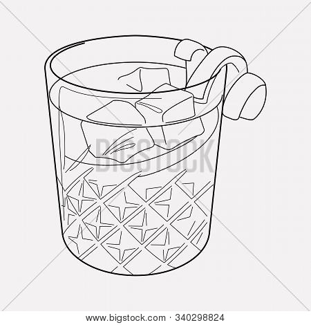 Negroni Icon Line Element. Illustration Of Negroni Icon Line Isolated On Clean Background For Your W