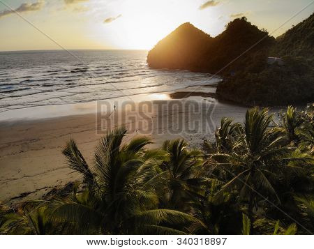 Sipalay, Negros Island, The Philippines  - Aerial Photograph (1)