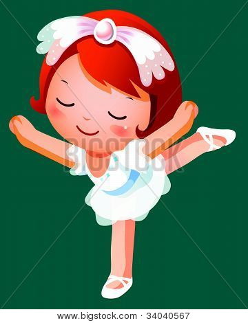Pige balletdanser