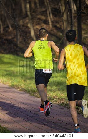 15-dec 2019 Semi-marathon Competition In Romania, Arges, Pitesti (pe Arges Jos) 5Th Edition.