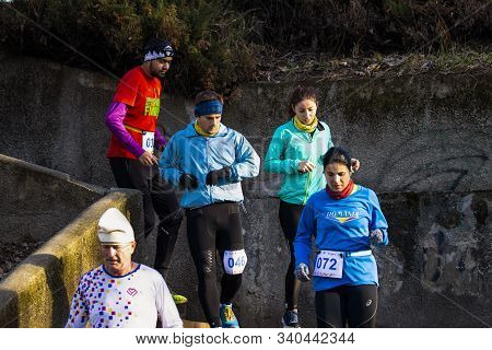 15-dec 2019 Semi-marathon Competition In Romania, Arges, Pitesti (pe Arges Jos) 5Th Edition.