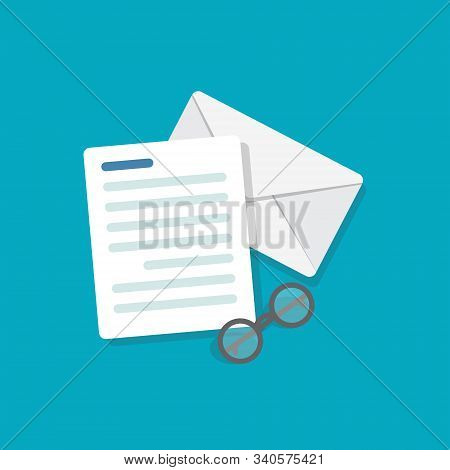 Email And Messaging,email Marketing Campaign,flat Design Icon Vector Illustration
