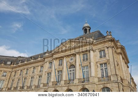 Aerial View Of Saint Martin De Re From Church Saint-martin In Ile De Re In France.