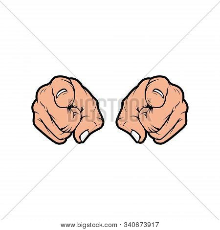 hand Pointing Right and Left vector design inspirations