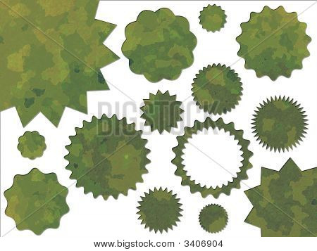 Efecto de camuflaje militar británico Dpm estilo selva botones insignias y pegatinas de ventas de bono