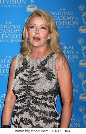 LOS ANGELES - JUN 17:  Melody Thomas Scott arrives at the 2012 Daytime Creative Emmy Awards at Westin Bonaventure Hotel on June 17, 2012 in Los Angeles, CA