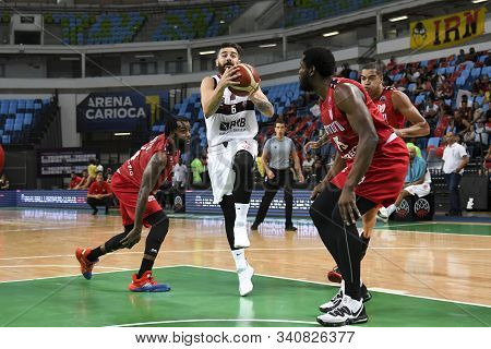 Rio, Brazil - December 20, 2019:  Franco Balbi During Flamengo X Instituto De Cordoba By The Basketb
