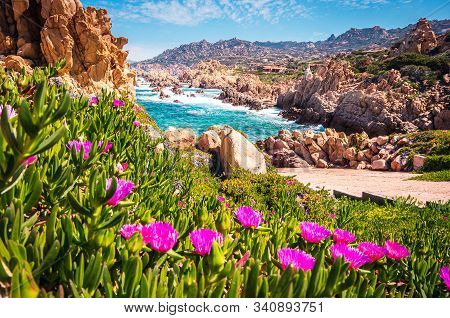 The Italian Island Sardinia In Mediterranean Sea