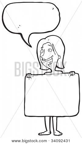 Cartoon Naked Woman Image & Photo (Free Trial) | Bigstock