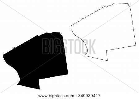 Springfield City, Massachusetts (united States Cities, United States Of America, Usa City) Map Vecto