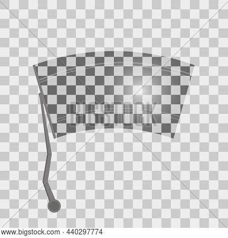 Car Cleaning Windshield Icon. Flat Illustration Of Car Cleaning Windshield Vector Icon For Web Desig