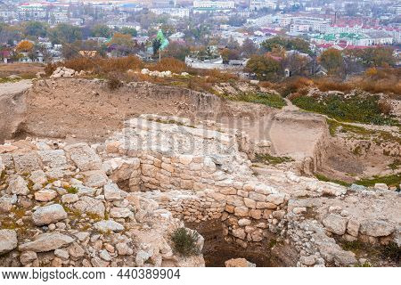 Excavations Of The Ancient Greek City Of Panticapaeum. View From Mount Mithridates. Crimea, Kerch-04