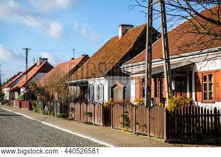 Tykocin, Poland - November 20, 2021 - Cityscape Of Historical Tykocin Town In Poland.