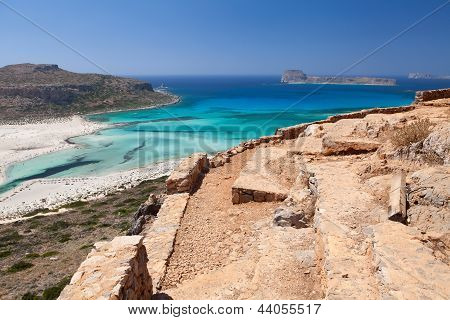 Lagune Balos, Gramvousa, Kreta, Grækenland
