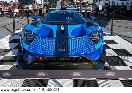 Ford Gt Showcased At The Sema Show.