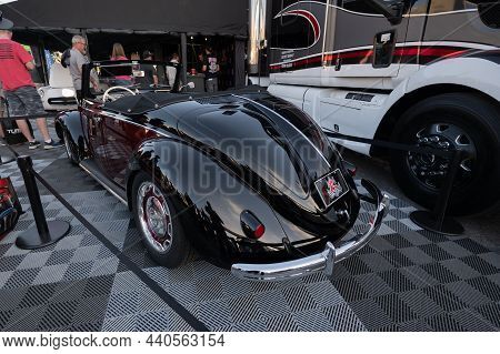 Volkswagen Beetle Showcased At The Sema Show.