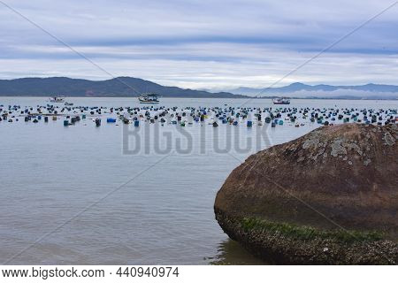 Beautiful Landscape In Governador Celso Ramos, Welcome Beach, Santa Catarina, Brazil